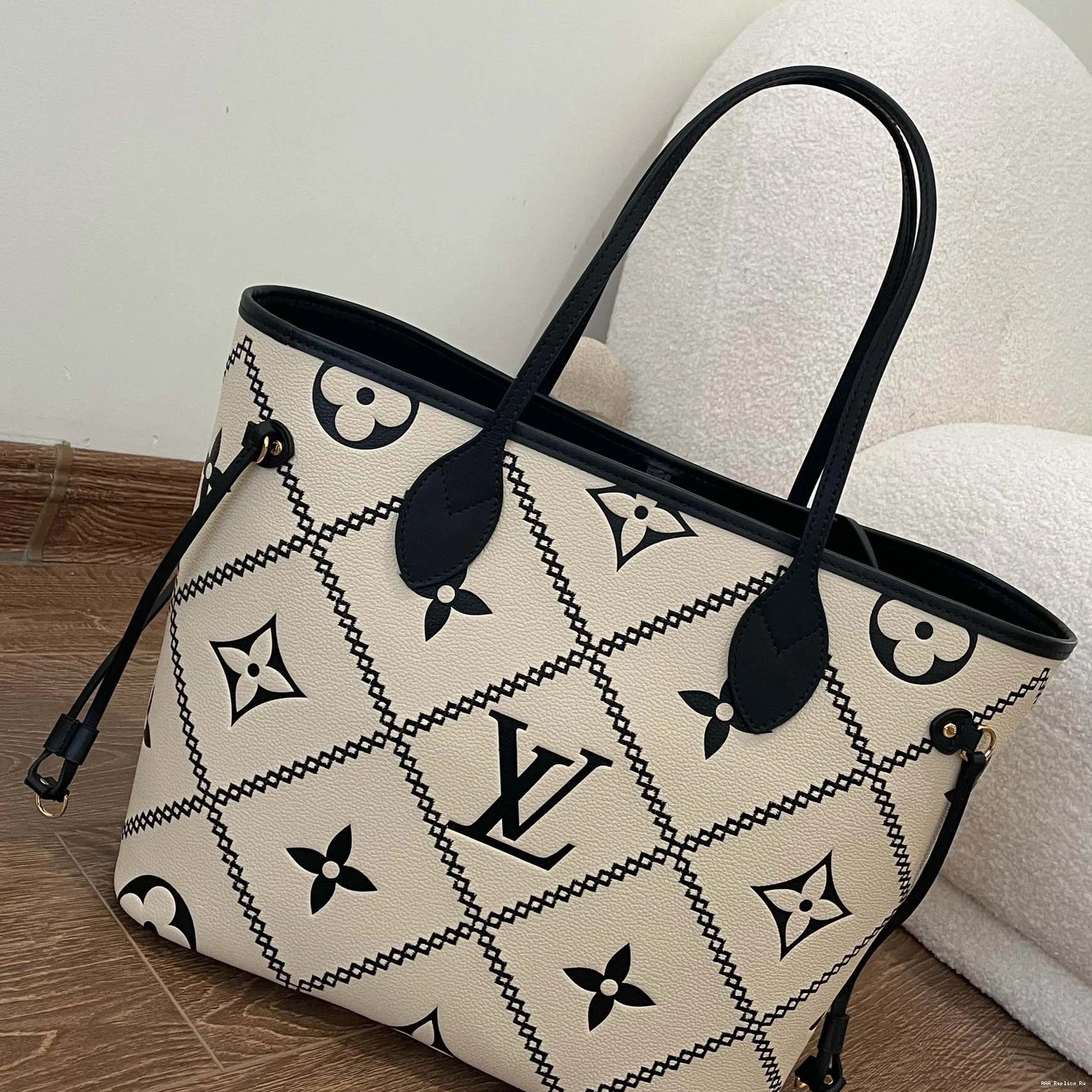 AAA Pruses Bags NEVERFULL LOUIS MM VUITTON 0806